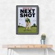 Focus on the Next Shot – Golf Mindset Wall Art