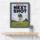 Focus on the Next Shot – Golf Mindset Wall Art