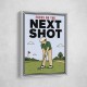 Focus on the Next Shot – Golf Mindset Wall Art