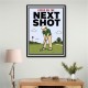 Focus on the Next Shot – Golf Mindset Wall Art