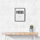 Focus – Minimal Golf Motivation Wall Art
