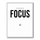 Focus – Minimal Golf Motivation Wall Art