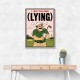 I Love This Game (Lying) – Funny Golf Wall Art