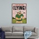I Love This Game (Lying) – Funny Golf Wall Art