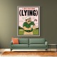 I Love This Game (Lying) – Funny Golf Wall Art