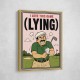 I Love This Game (Lying) – Funny Golf Wall Art