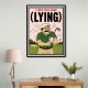 I Love This Game (Lying) – Funny Golf Wall Art
