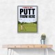 I Should Just Putt From Here – Golf Strategy Humor Wall Art