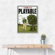 I Think It’s Playable – Golf Trouble Shot Wall Art