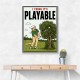 I Think It’s Playable – Golf Trouble Shot Wall Art