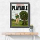 I Think It’s Playable – Golf Trouble Shot Wall Art