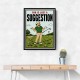 Par Is Just a Suggestion – Humorous Golf Wall Art