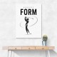 Perfect Form – Golf Swing Silhouette Wall Art