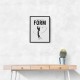 Perfect Form – Golf Swing Silhouette Wall Art