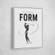 Perfect Form – Golf Swing Silhouette Wall Art