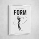 Perfect Form – Golf Swing Silhouette Wall Art