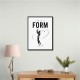 Perfect Form – Golf Swing Silhouette Wall Art
