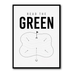 Read The Green – Golf Strategy Wall Art