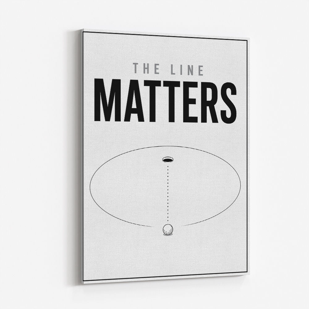 The Line Matters – Putting Accuracy Wall Art