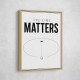 The Line Matters – Putting Accuracy Wall Art
