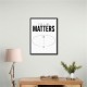 The Line Matters – Putting Accuracy Wall Art