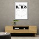 The Line Matters – Putting Accuracy Wall Art