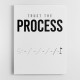Trust The Process – Golf Progression Wall Art