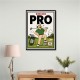 Weekend Pro – Funny Golf Lifestyle Wall Art
