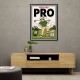 Weekend Pro – Funny Golf Lifestyle Wall Art