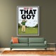 Where Did That Go – Funny Golf Moment Wall Art