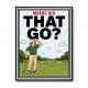 Where Did That Go – Funny Golf Moment Wall Art
