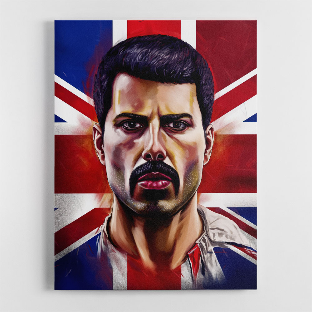 Freddie Mercury Union Jack