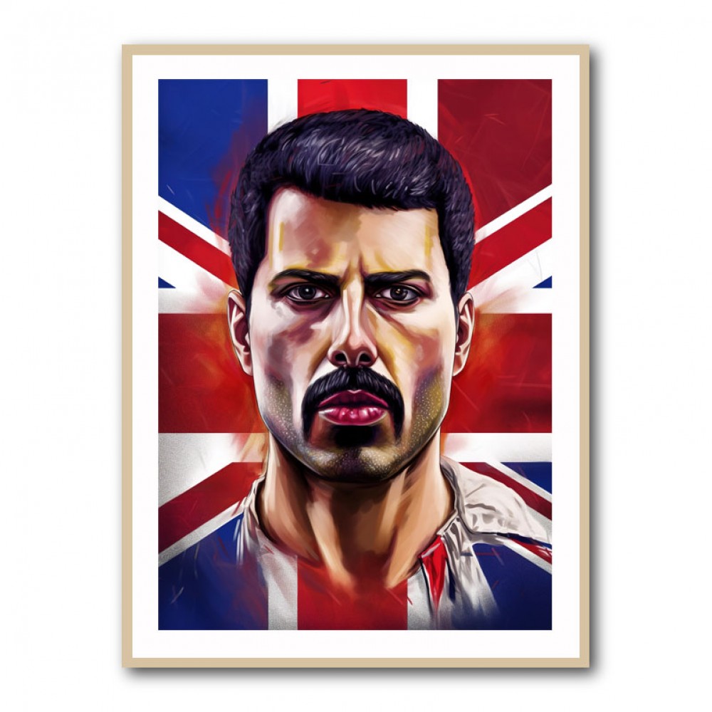 Freddie Mercury Union Jack