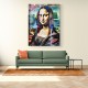 Mona Lisa Graffiti Style Wall Art