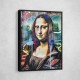 Mona Lisa Graffiti Style Wall Art