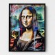 Mona Lisa Graffiti Style Wall Art