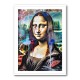 Mona Lisa Graffiti Style Wall Art