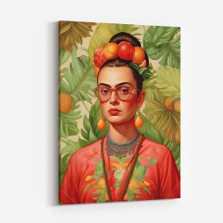 Frida Kahlo Floral Wall Art