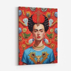 Frida Kahlo Dragon Wall Art