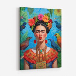 Frida and Her Birds Wall Art