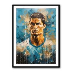 Ronaldo Abstract Portrait Wall Art