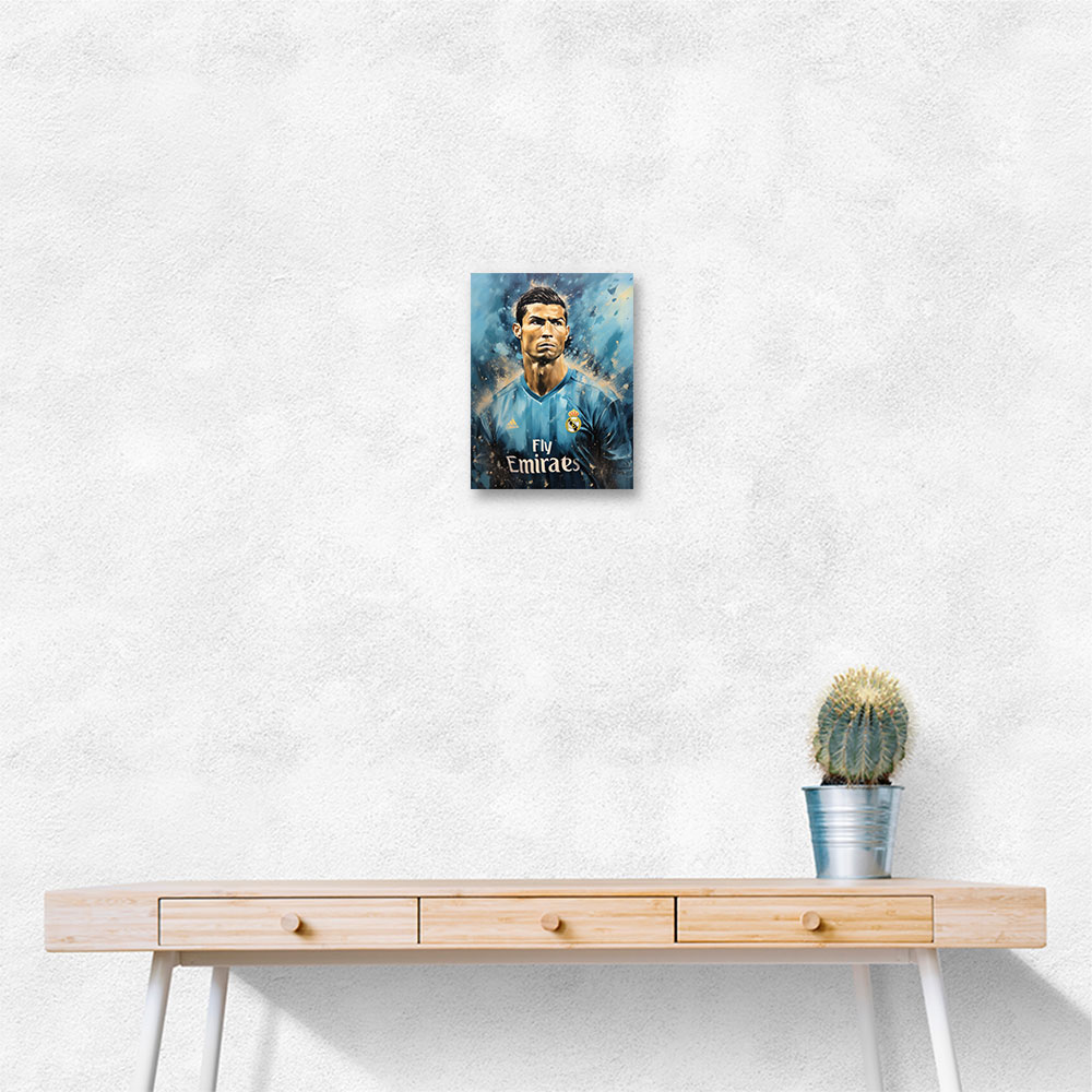 Ronaldo Abstract Portrait 2 Wall Art