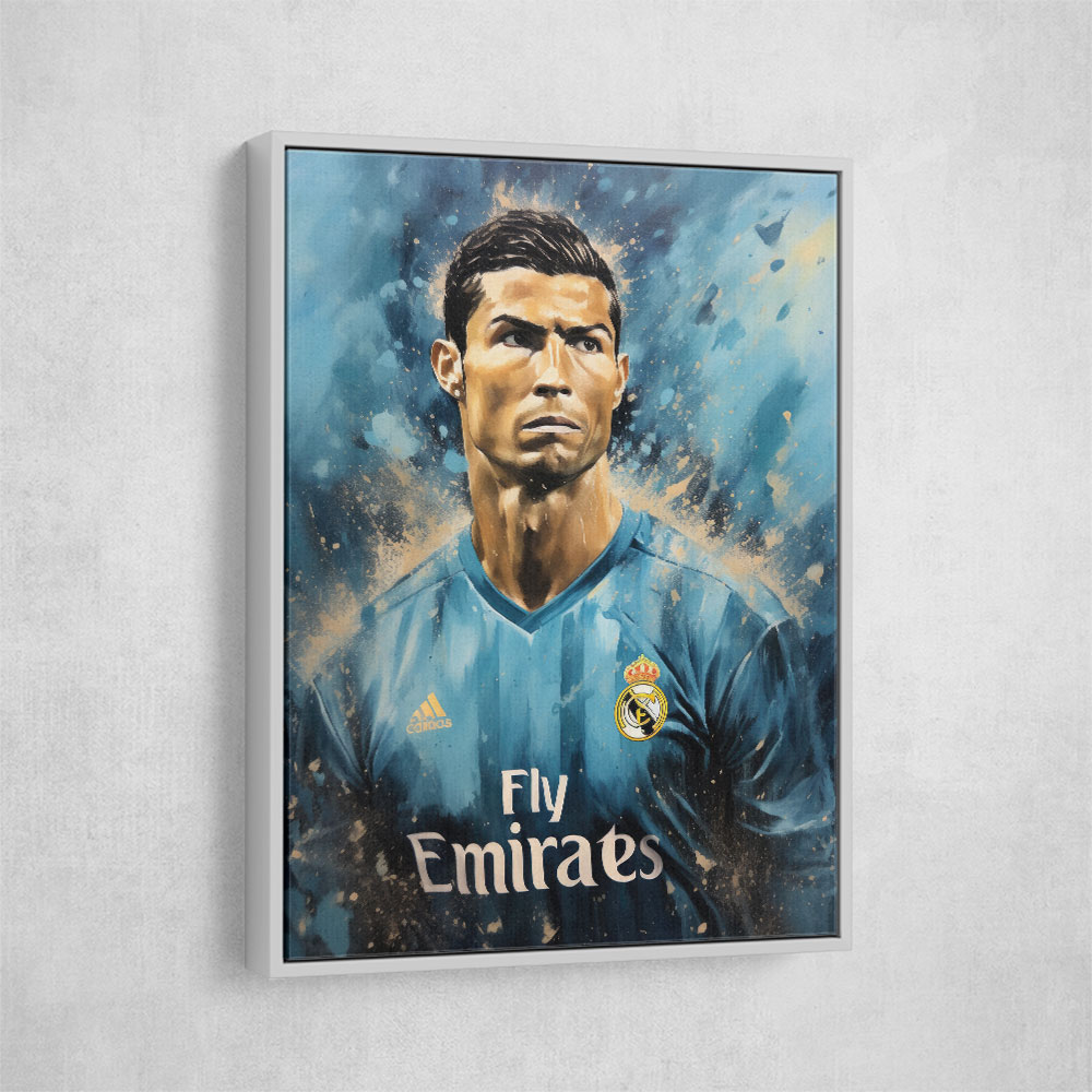 Ronaldo Abstract Portrait 2 Wall Art
