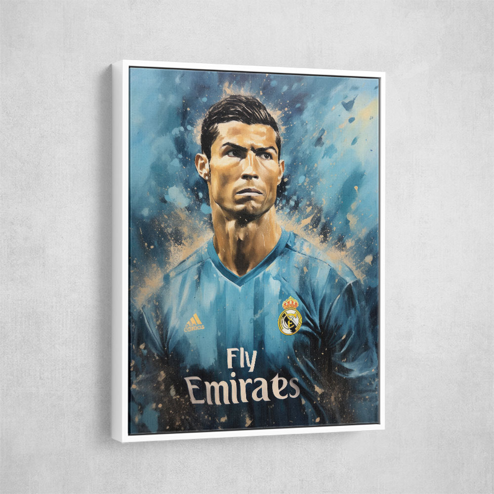 Ronaldo Abstract Portrait 2 Wall Art