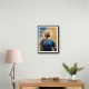 Karim Benzema Abstract Portrait Wall Art