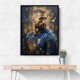 Karim Benzema Abstract Portrait 3 Wall Art