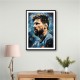 Messi Abstract Portrait Wall Art