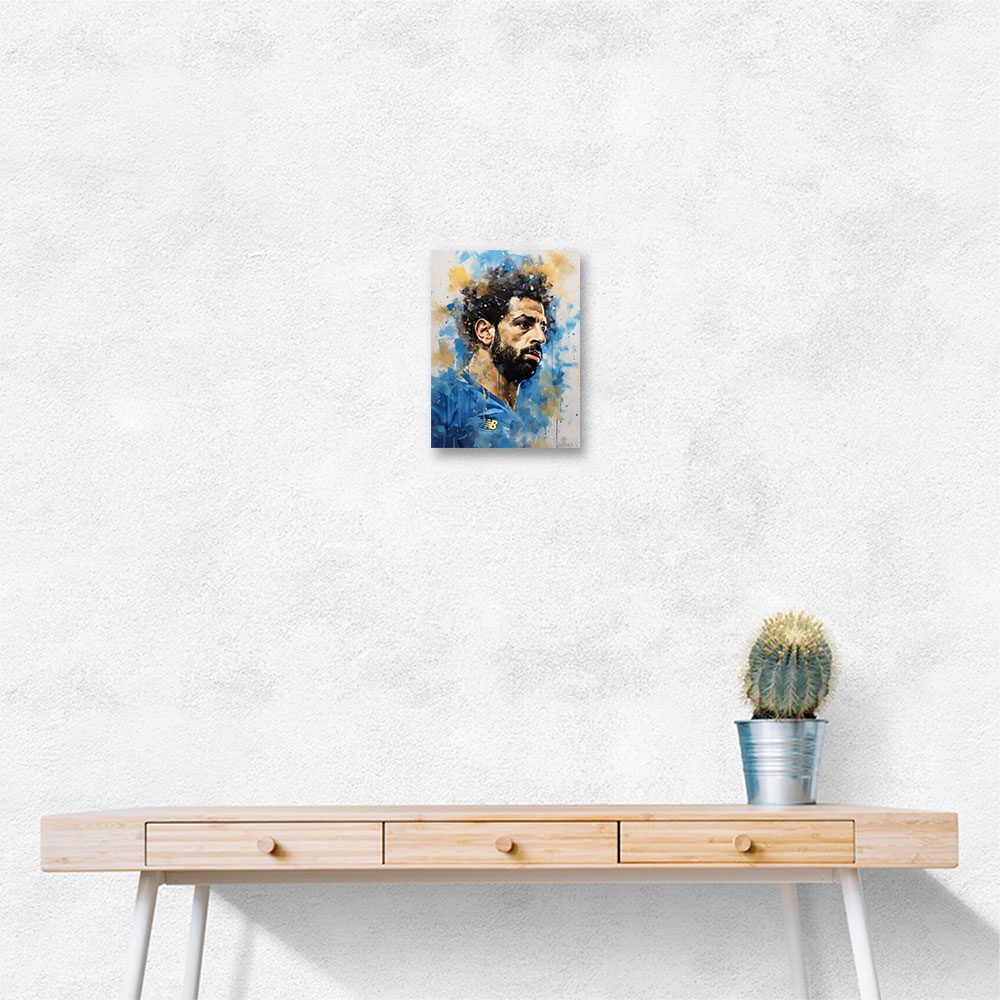 Salah Abstract Portrait Wall Art