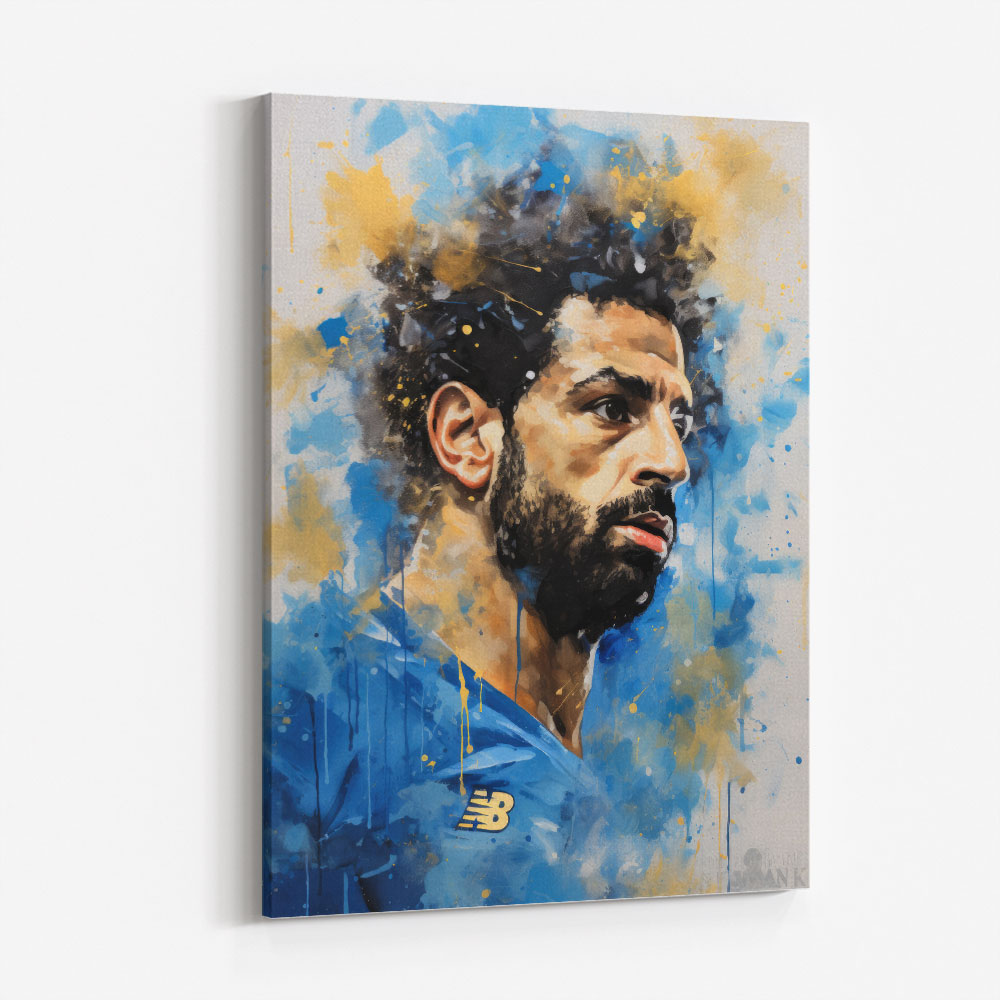 Salah Abstract Portrait Wall Art