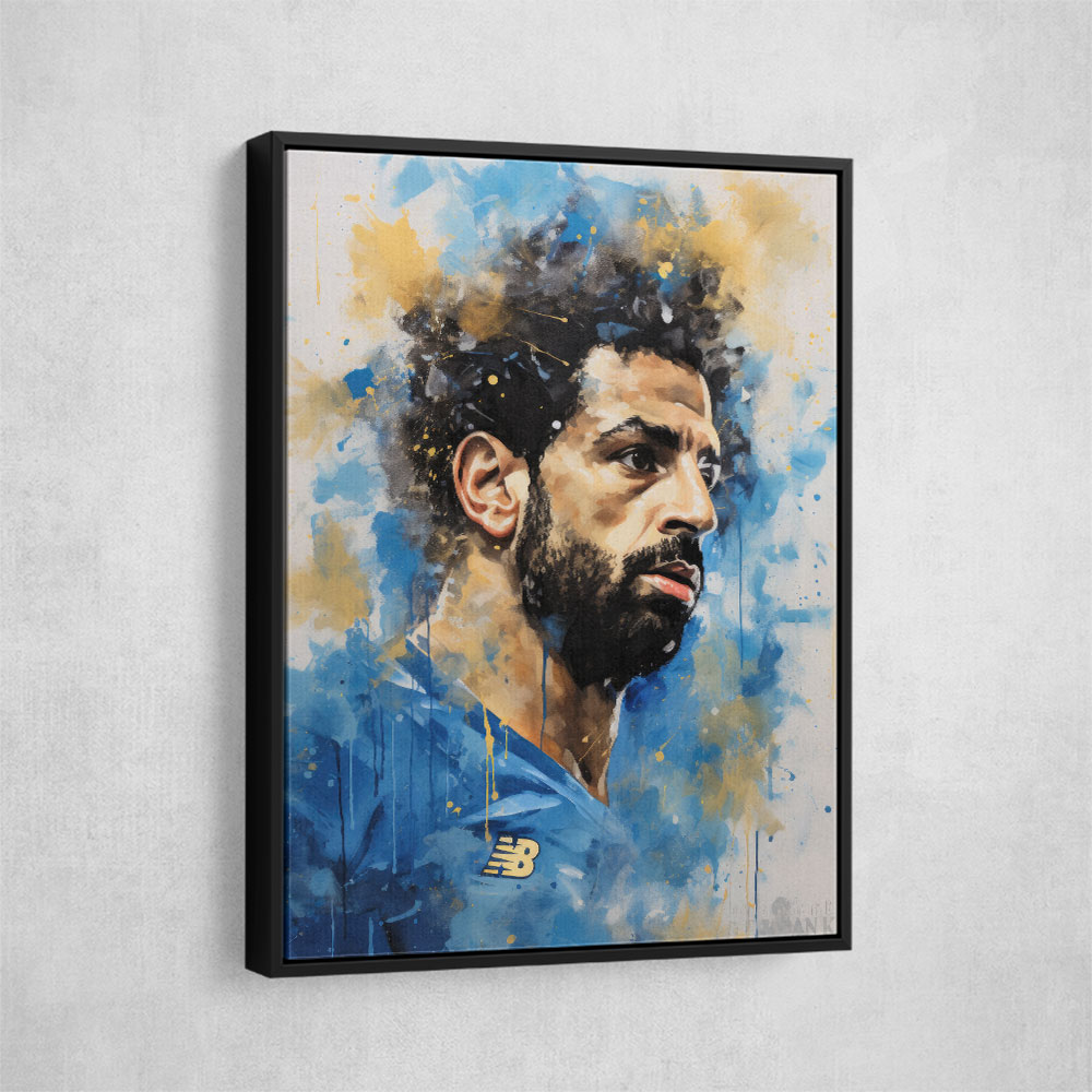 Salah Abstract Portrait Wall Art